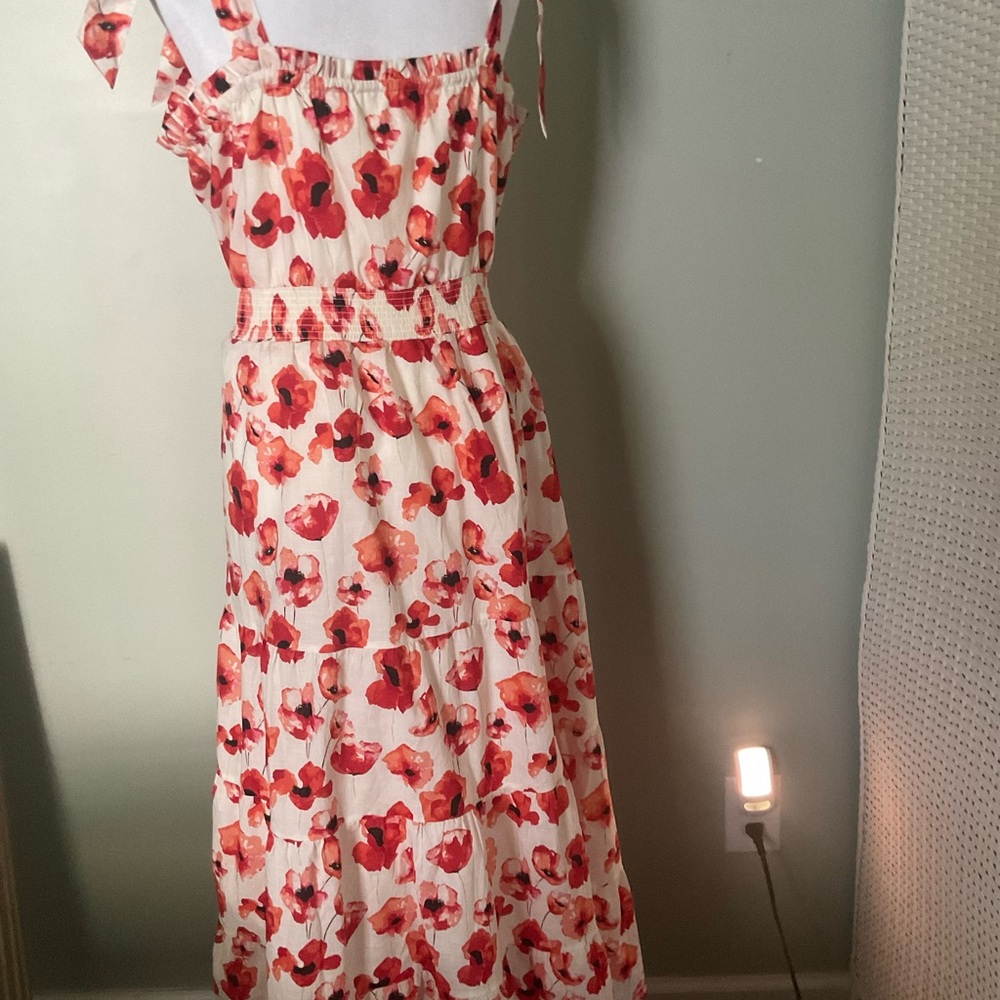 Matilda Jane super cute maxi, floral, tiered, XL